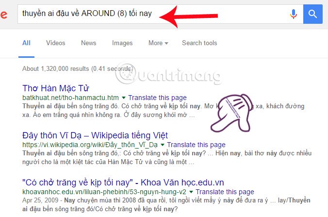 Không nhớ rõ nhiều từ khóa tìm kiếm Google