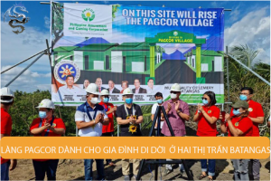 Làng Pagcor cho gia dình di dời ở hai thị trấn Batangas