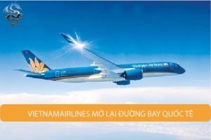 Vietnam-Airlines mở lại đường bay quốc tế