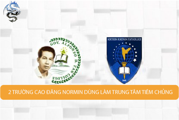 2 trường cao đẳng NorMin dùng làm trung tâm tiêm chủng