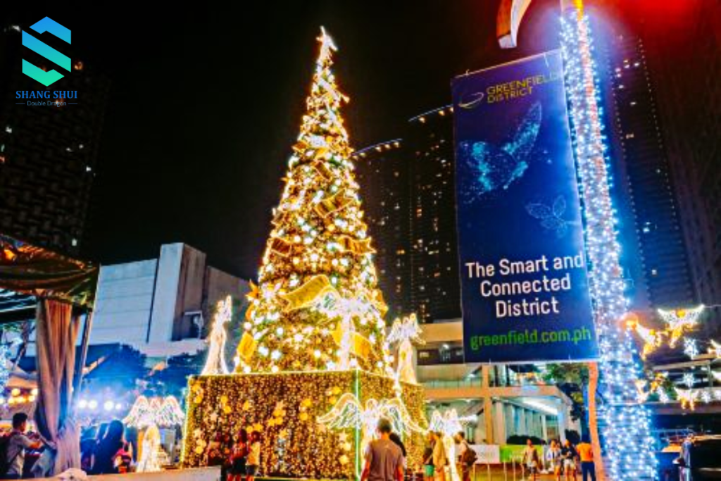 Địa điểm check in mùa Giáng sinh tại Manila - Đường phố Bonìacio - Quận Greènield