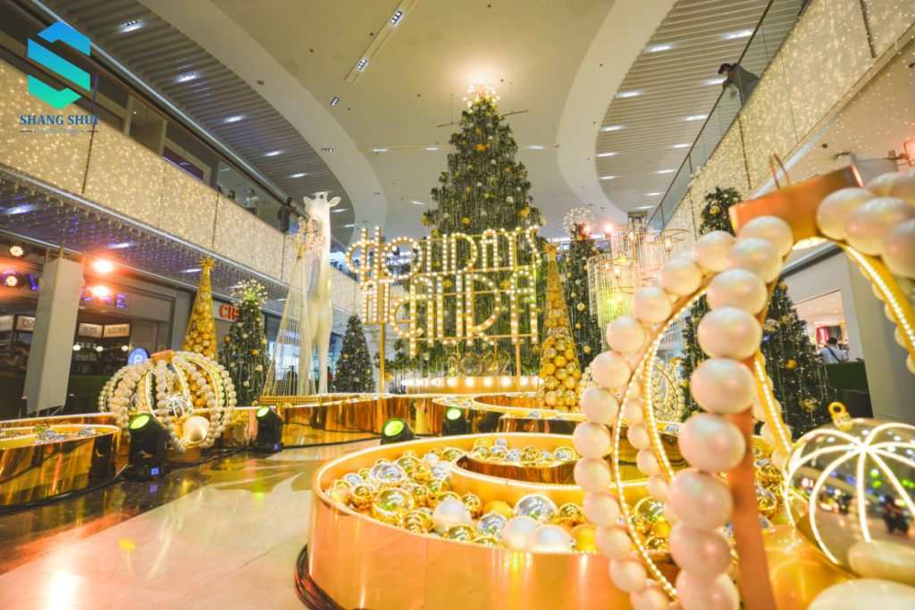 Địa điểm check in mùa Giáng sinh tại Manila - Trung tâm thương mại Aura Premier