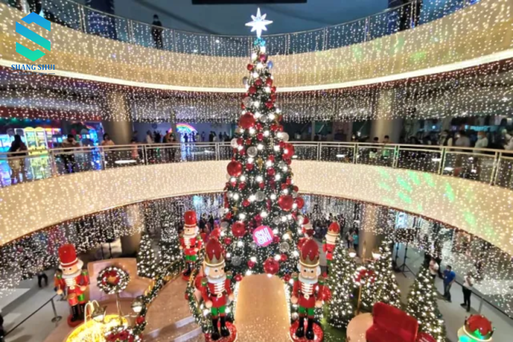 Địa điểm check in mùa Giáng sinh tại Manila - Trung tâm thương mại Uptown Mall