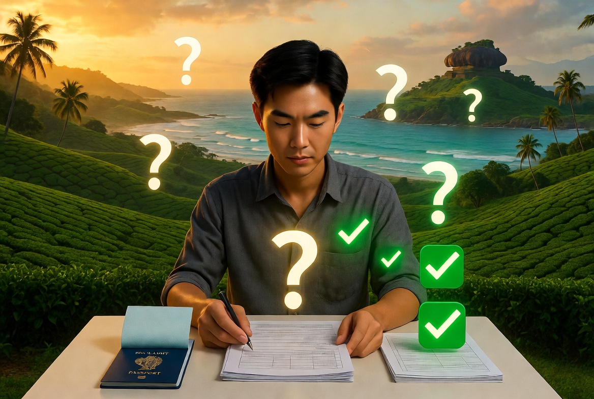 Tổng hợp câu hỏi về thủ tục pháp lý đi Sri Lanka