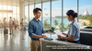 Bị giữ lại khi nhập cảnh Sri Lanka phải làm sao?