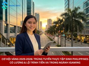 tuyển thực tập sinh philippines có lương