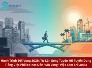 tuyển hr tuyển dụng tiếng việt philippines
