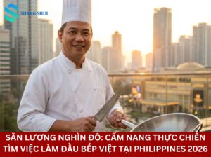 Săn Lương Nghìn Đô Cẩm Nang Thực Chiến Tìm Việc Làm Đầu Bếp Việt Tại Philippines 2026