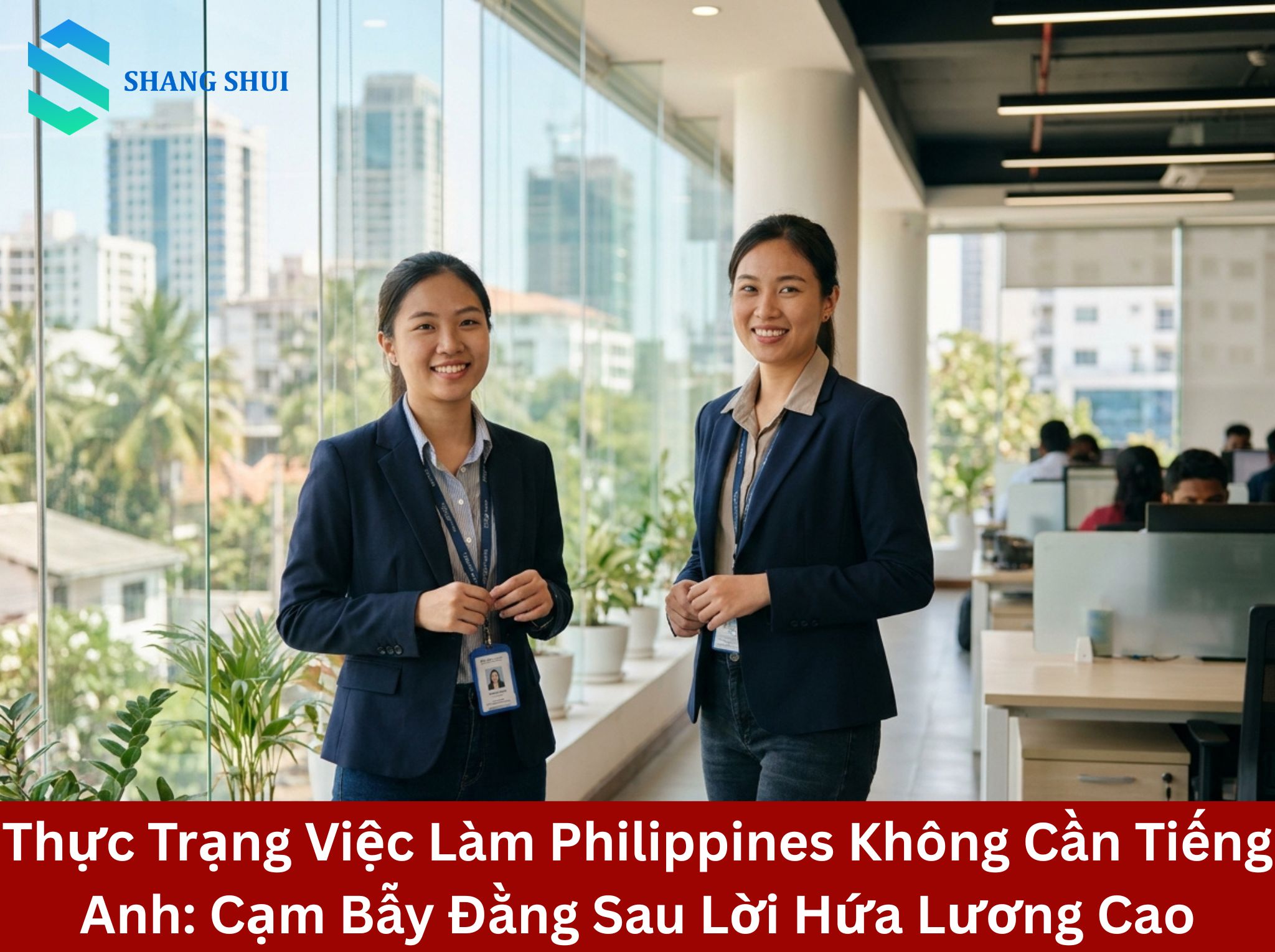 việc làm philippines không cần tiếng anh