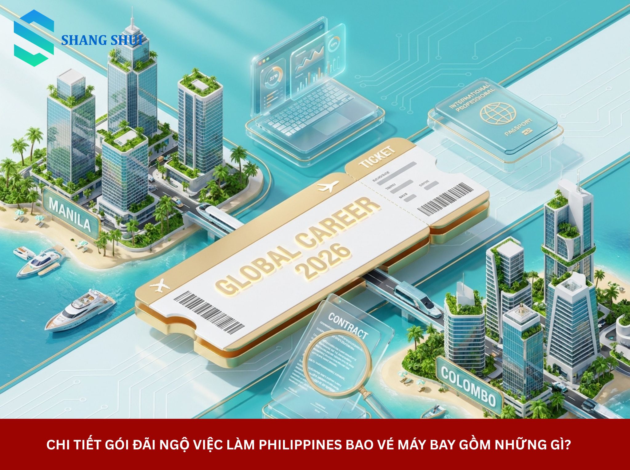 Chi Tiết Gói Đãi Ngộ Việc Làm Philippines Bao Vé Máy Bay Gồm Những Gì
