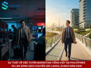 Sự Thật Về Việc Tuyển Marketing Tiếng Việt Tại Philippines Và Làn Sóng Dịch Chuyển (Sri Lanka, Dubai) Năm 2026