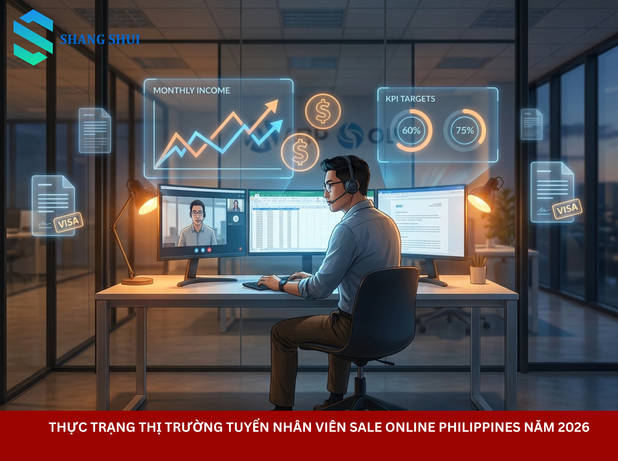 Thực Trạng Thị Trường Tuyển Nhân Viên Sale Online Philippines Năm 2026