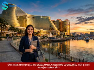 Cẩm Nang Tìm Việc Làm Tại Okada Manila 2026 Mức Lương, Điều Kiện & Kinh Nghiệm Tránh Bẫy