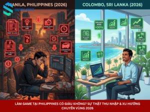 Làm Game Tại Philippines Có Giàu Không Sự Thật Thu Nhập & Xu Hướng Chuyển Vùng 2026