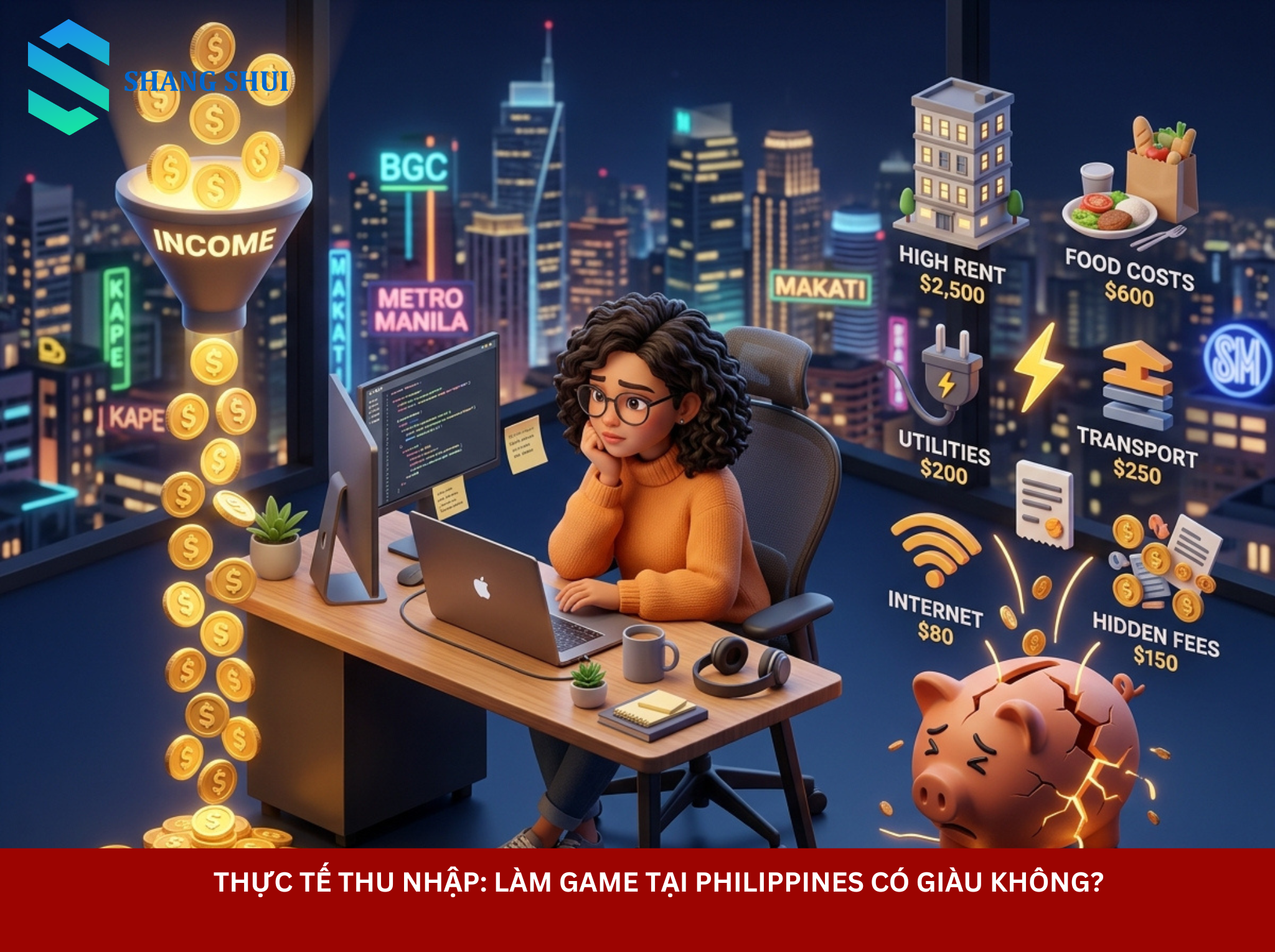 Thực tế thu nhập Làm game tại Philippines có giàu không