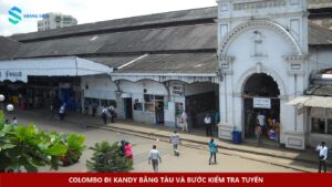 Colombo đi Kandy bằng tàu và bước kiểm tra tuyến