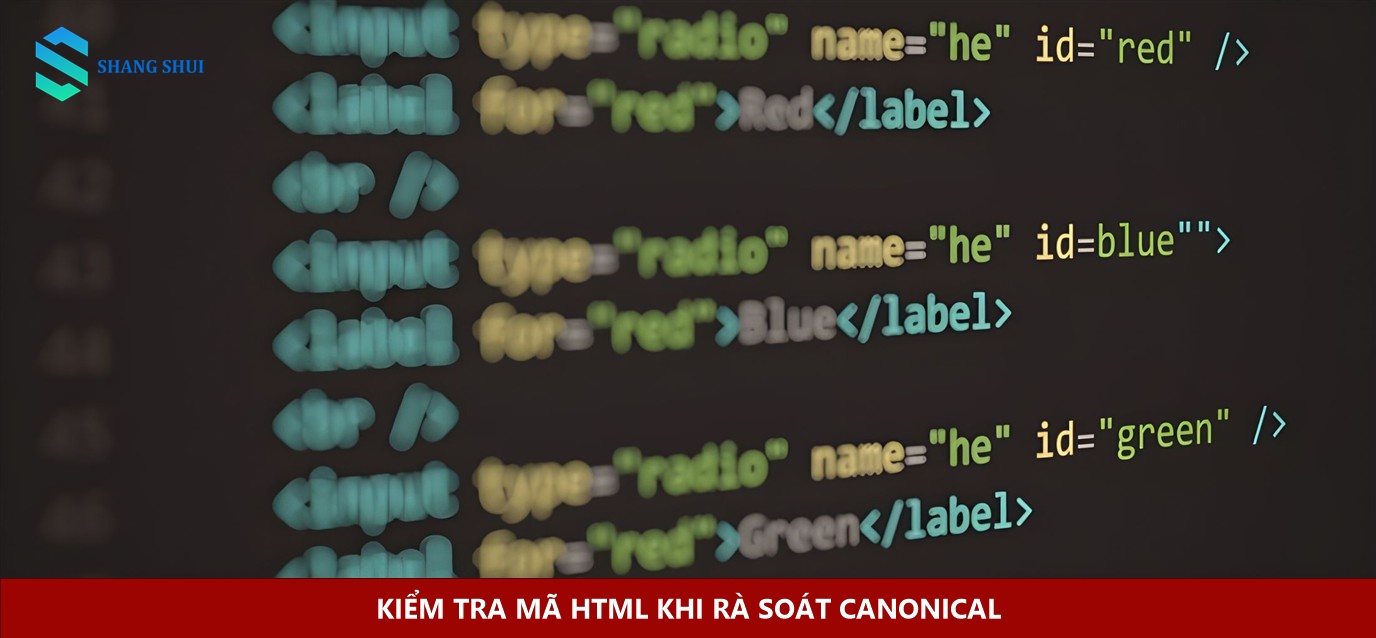 Mã HTML hiển thị trên màn hình, minh họa việc kiểm tra cấu trúc trang web