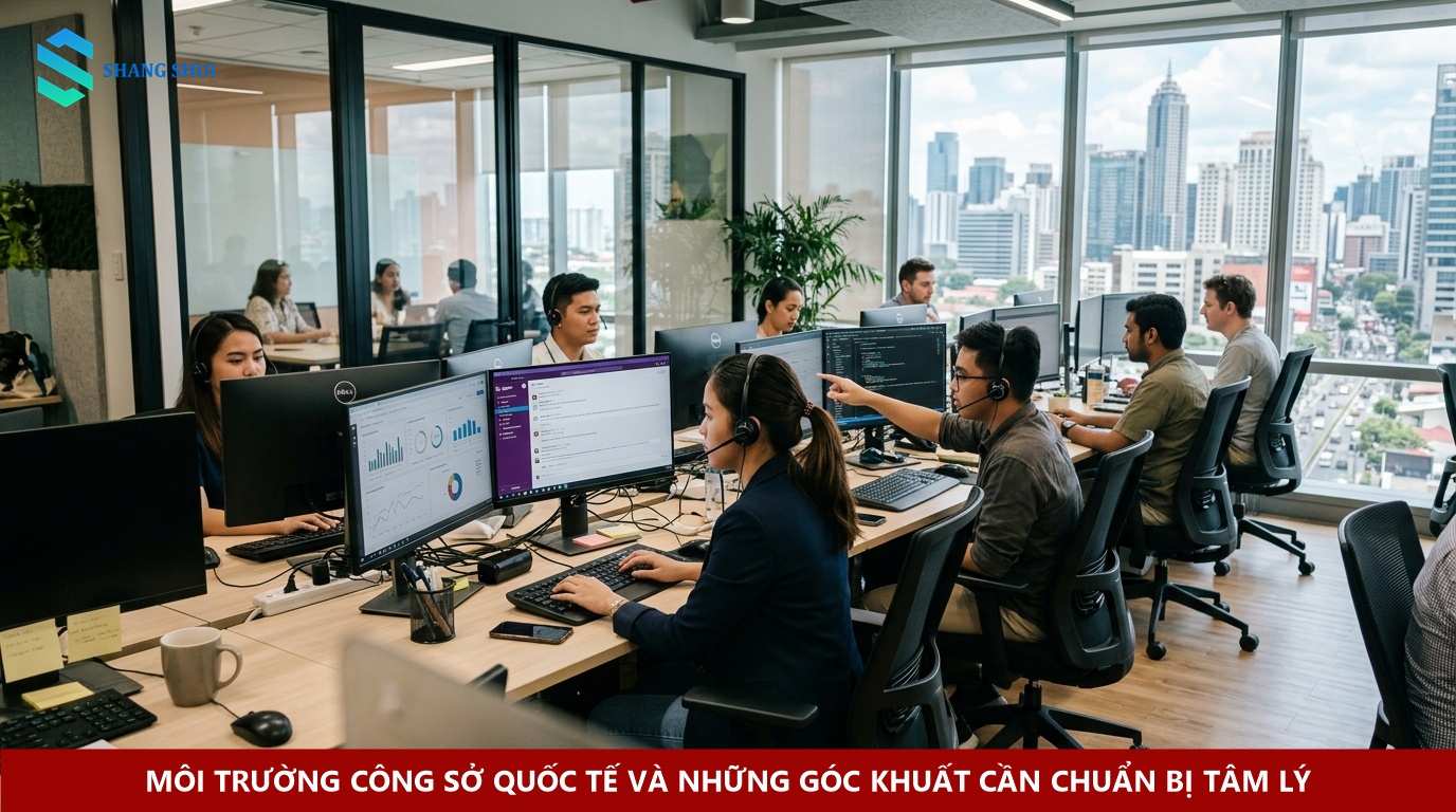 Môi trường công sở quốc tế và những góc khuất cần chuẩn bị tâm lý