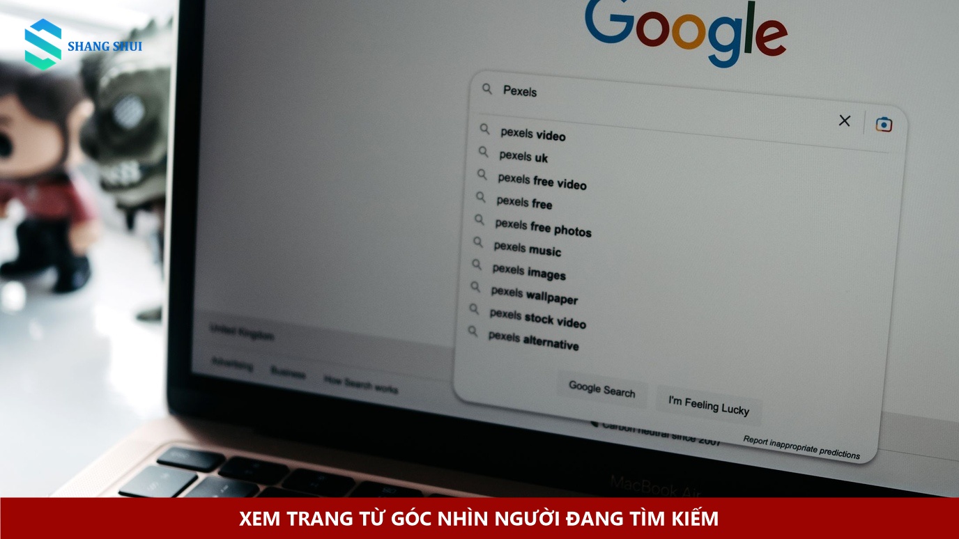 Xem trang từ góc nhìn người đang tìm kiếm